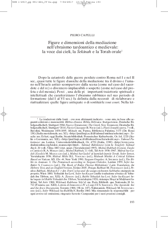 Ebraismo datazione