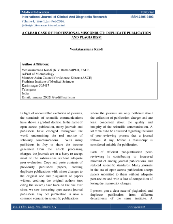(PDF) Medical Education Editorial International Journal of Clinical And ...
