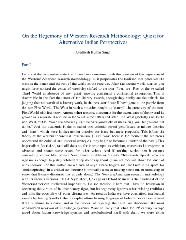 What is hegemony in sociology image