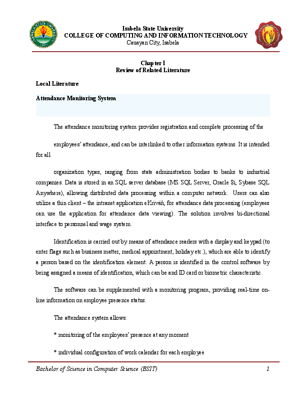 Review of related literature for online ordering system