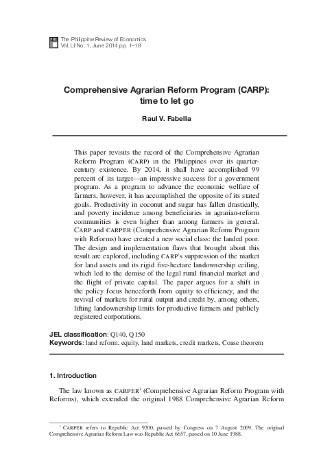 Current issues about agrarian reform in the philippines picture