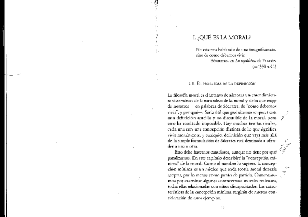 (PDF) Rachels Que es la Moral | Renzo TG - Academia.edu