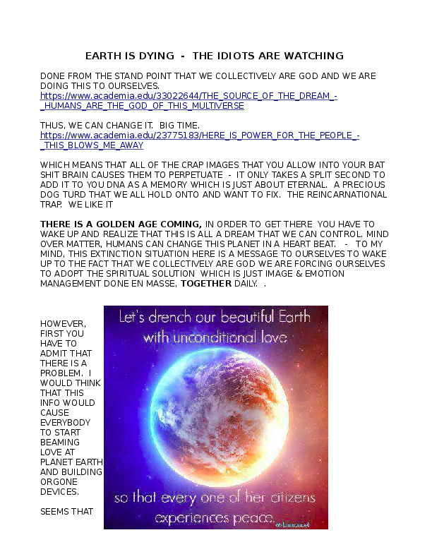 Mother earth is dying essay picture