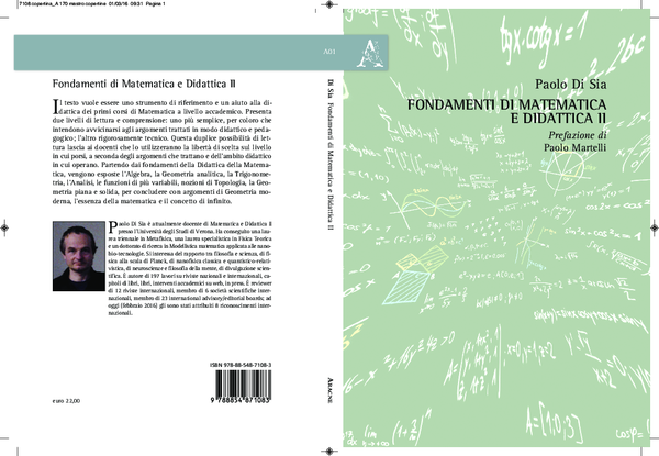 (PDF) Fondamenti di Matematica e Didattica II