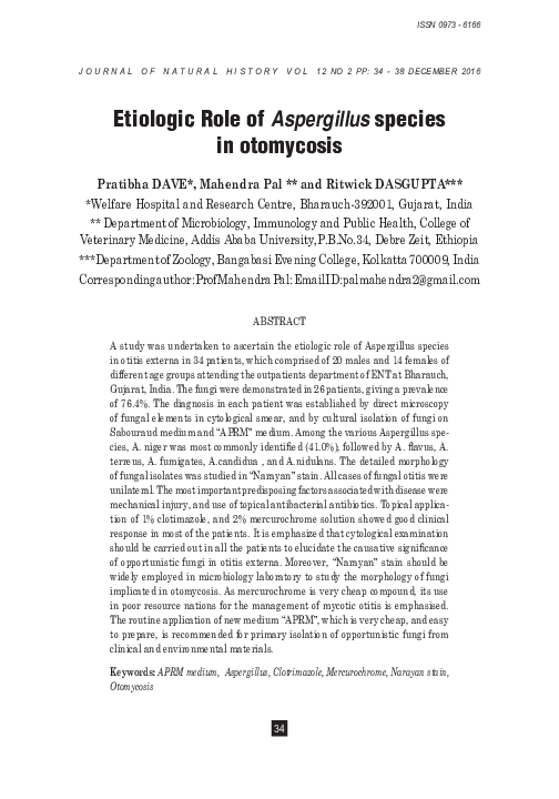 Types of aspergillosis image