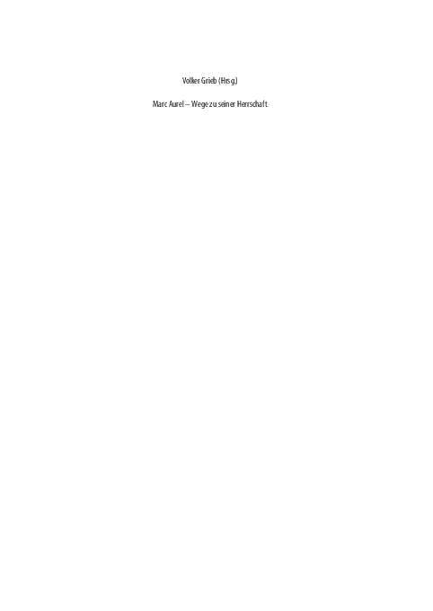Download Marc aurel selbstbetrachtungen pdf HD