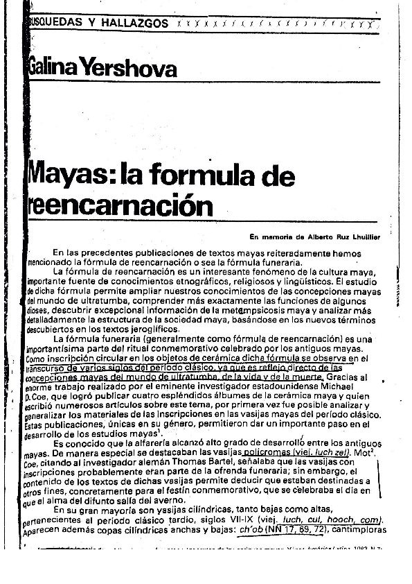 (PDF) FORMULA DE REENCARNACION MAYA 1
