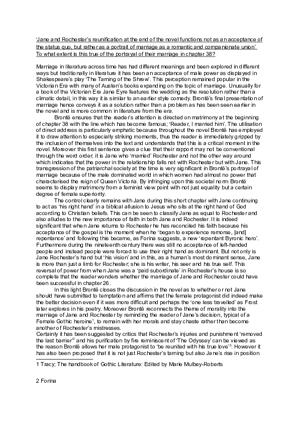 (DOC) The end of Jane Eyre Sarah Lechmere Academia.edu