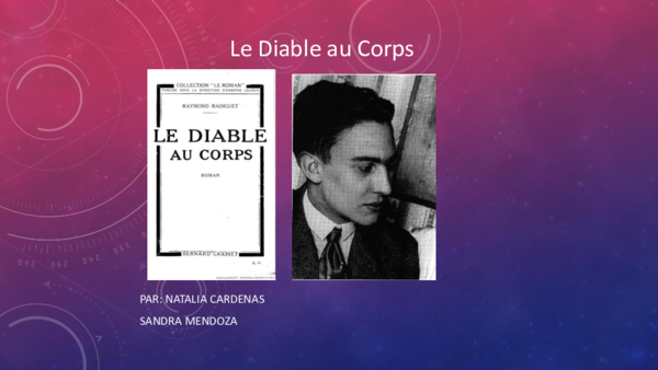 (PPT) Le diable au corps