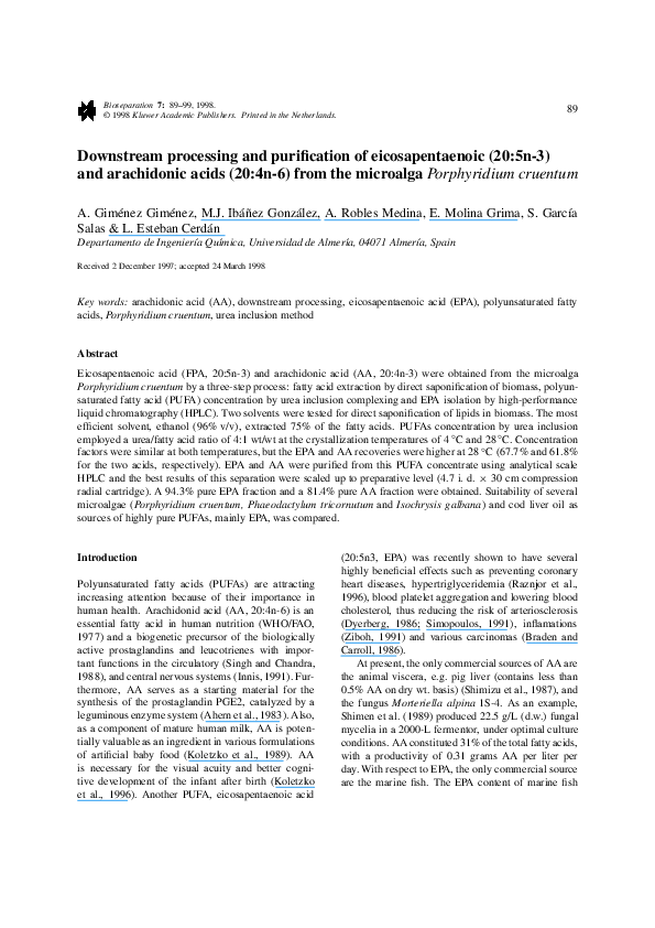 Downstream processing of enzymes image