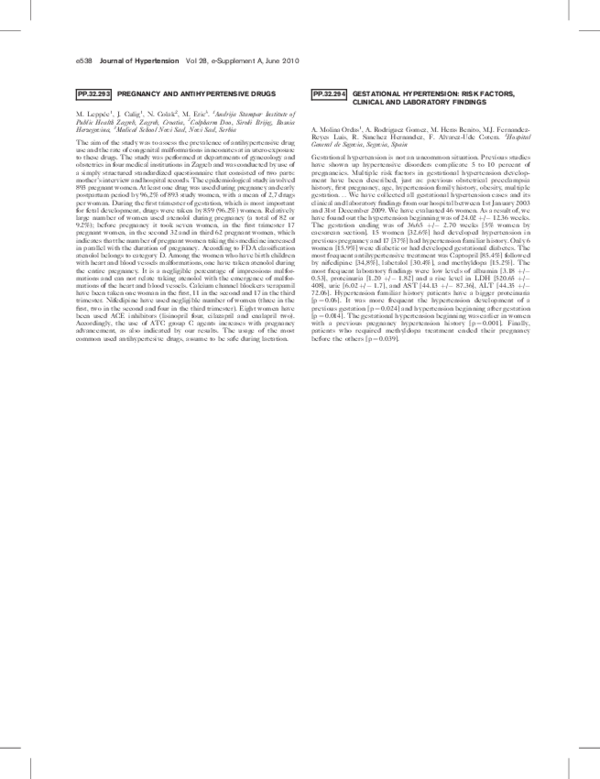 (PDF) GESTATIONAL HYPERTENSION RISK FACTORS CLINICAL 1575