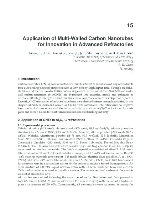 (PDF) Application of multiwalled carbon nanotubes for solid-phase ...
