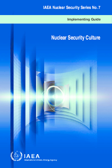 Pdf Implementing Guide Nuclear Security Culture
