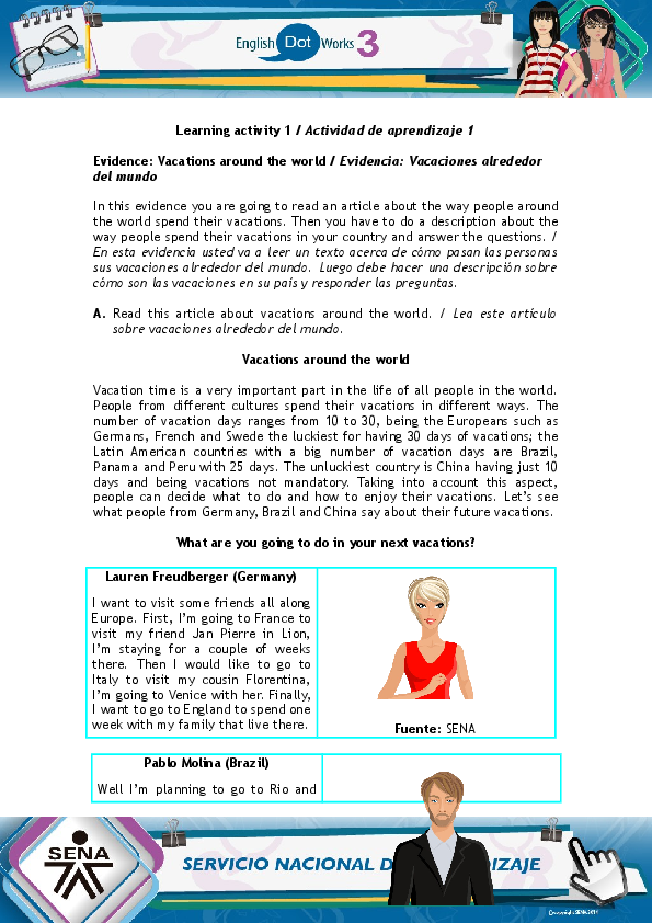(DOC) Learning activity 1 / Actividad de aprendizaje 1