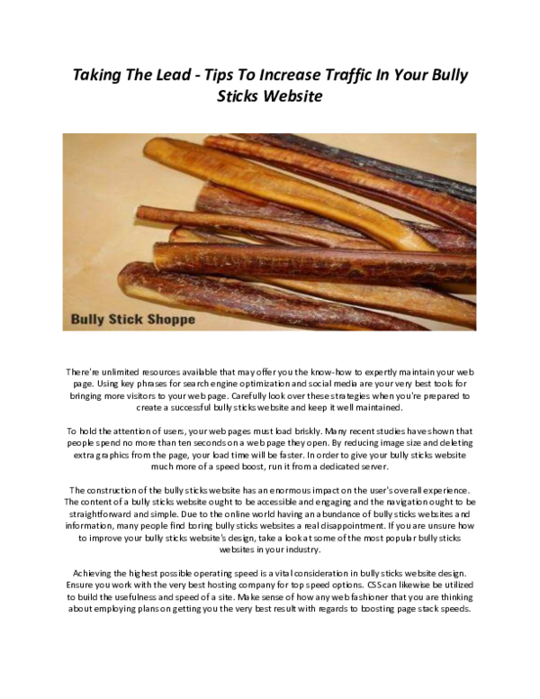 bully stick shoppe