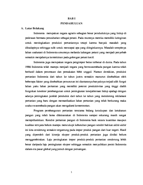 Doc Tugas Pertanian Di Indonesia Docx Parded Bonet Academia Edu