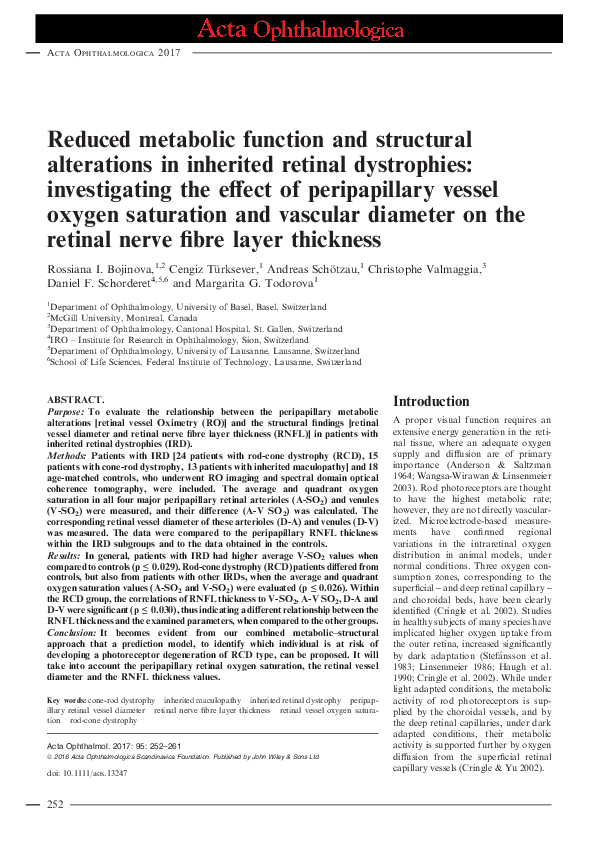 (PDF) Reduced metabolic function and structural alterations in ...