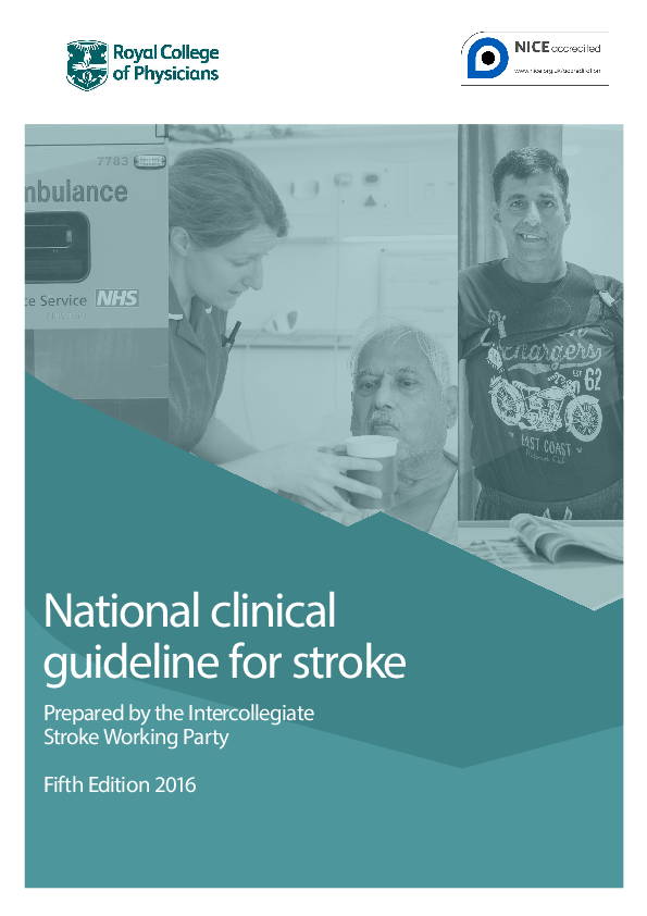 (PDF) National clinical guideline for stroke