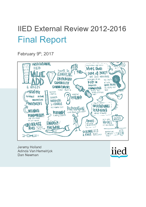 (PDF) IIED External Review 2012-2016 Final Report