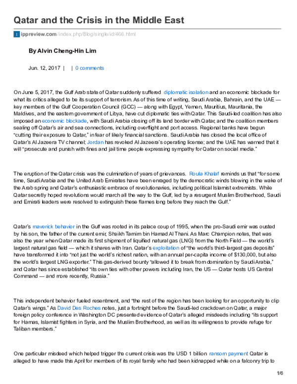 Qatar, uae relations latest news picture