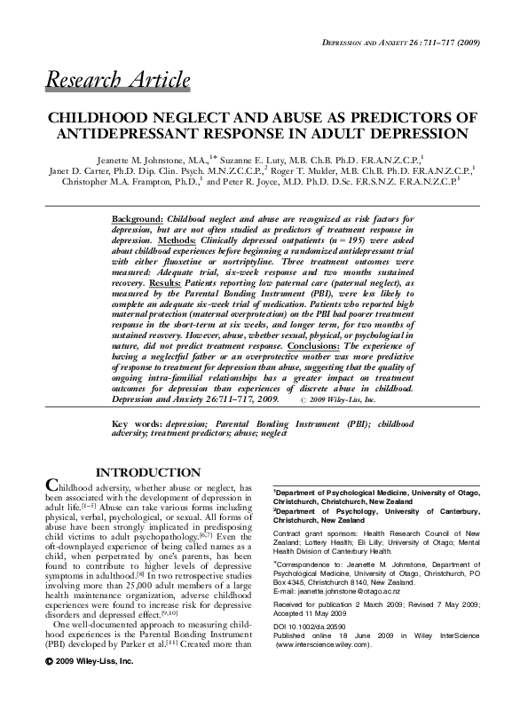 Jeanettes childhood essay image