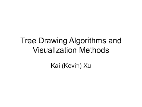 (PPT) Tree visualization