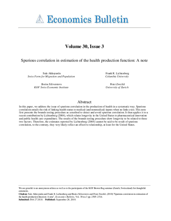 Spurious correlation examples psychology picture