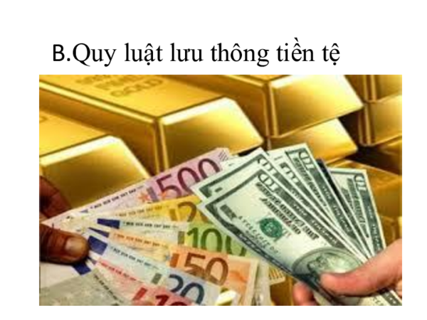 Quy luật lưu thông tiền tệ