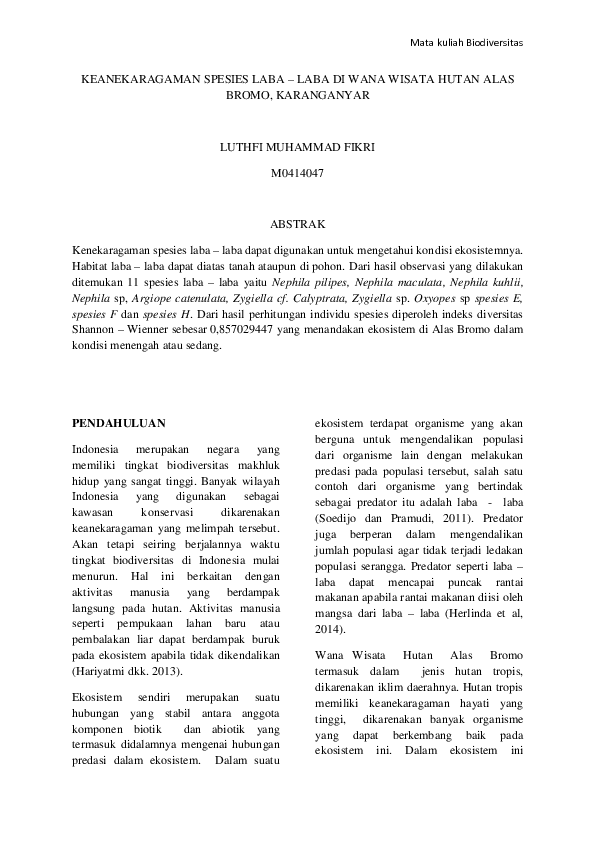 (DOC) laporan individu Biodiversitas (M0414047).docx