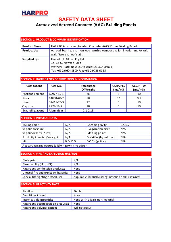 (PDF) SAFETY DATA SHEET Colin Lonsdale Academia.edu
