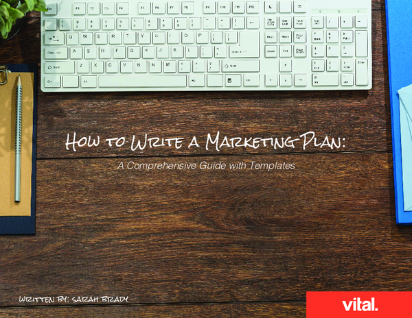 (PDF) How to Write a Marketing Plan: A Comprehensive Guide with Templates