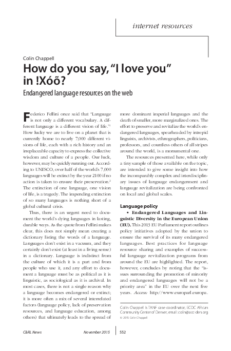 (PDF) How Do You Say, 