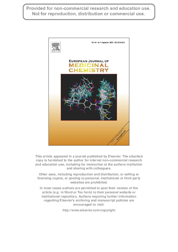 (PDF) Convenient synthesis and antimicrobial evaluation of some novel 2 ...