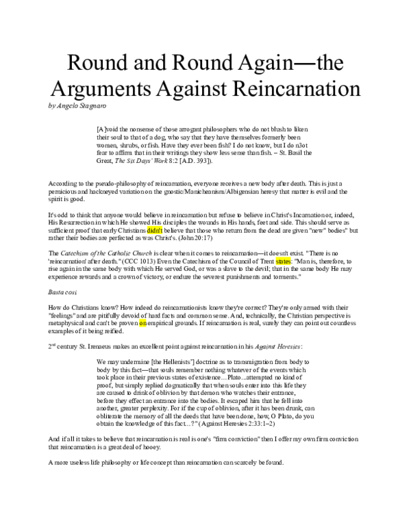 Reincarnation facts picture