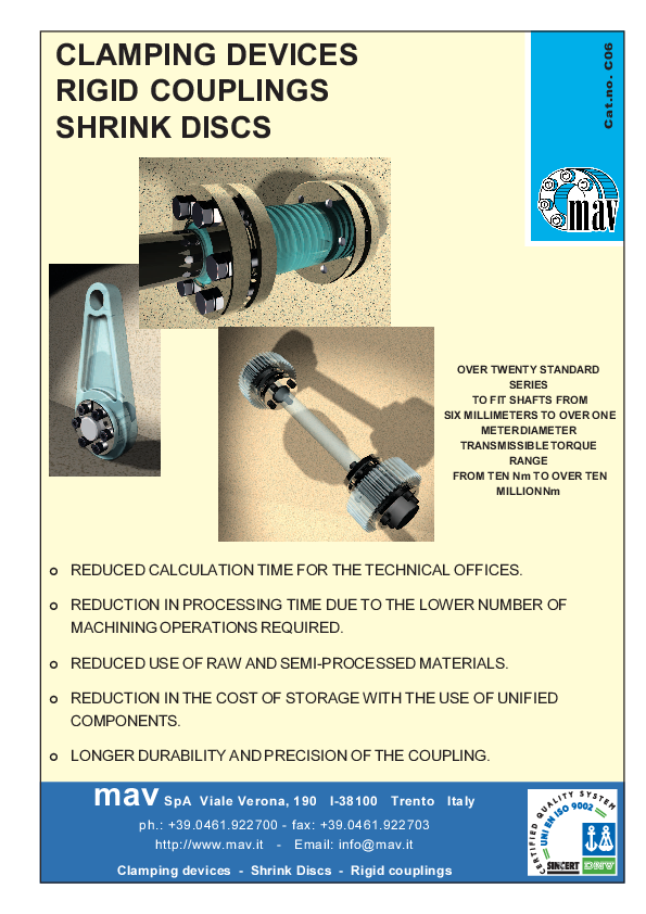 (PDF) CLAMPING DEVICES RIGID COUPLINGS SHRINK DISCS Leo Lungay Academia.edu