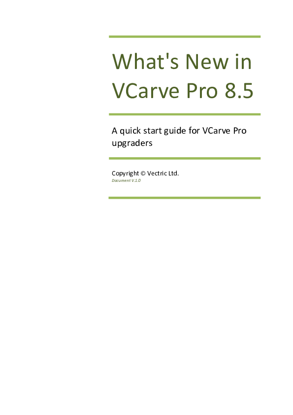 extend vector line vcarve pro 9