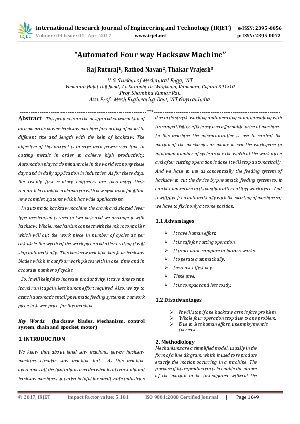 Power hacksaw machine price image