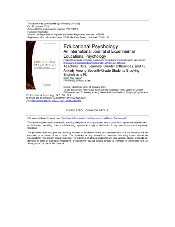 (PDF) The Influence of Working Memory on Reading and Creative Writing ...