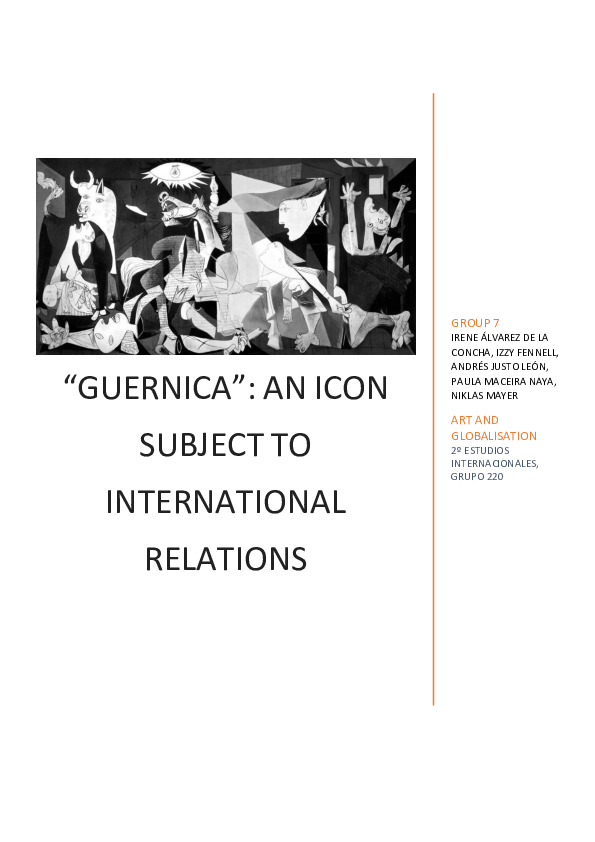 guernica interpretation