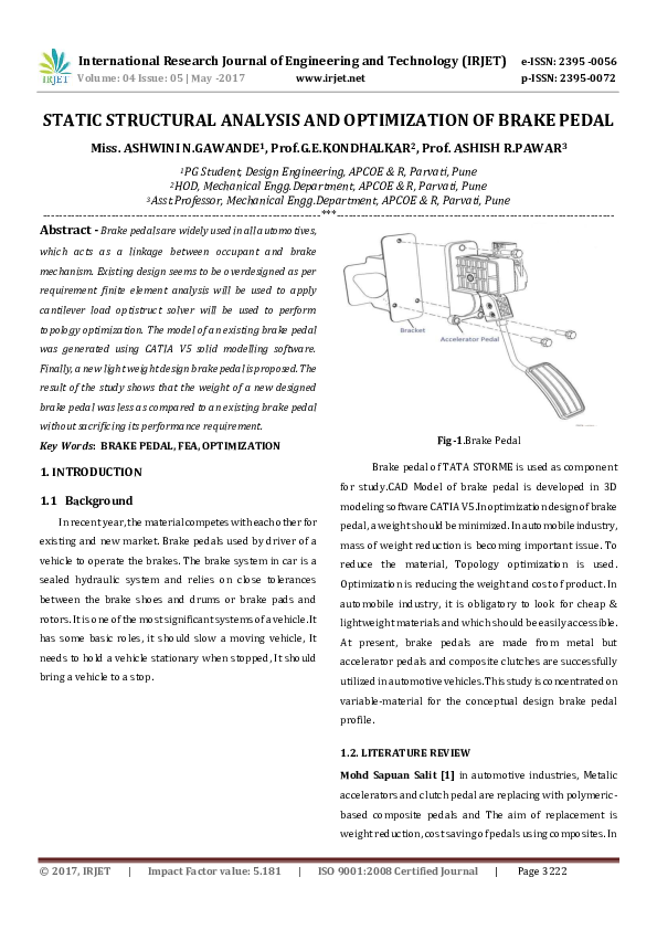 Automatic braking system journals picture