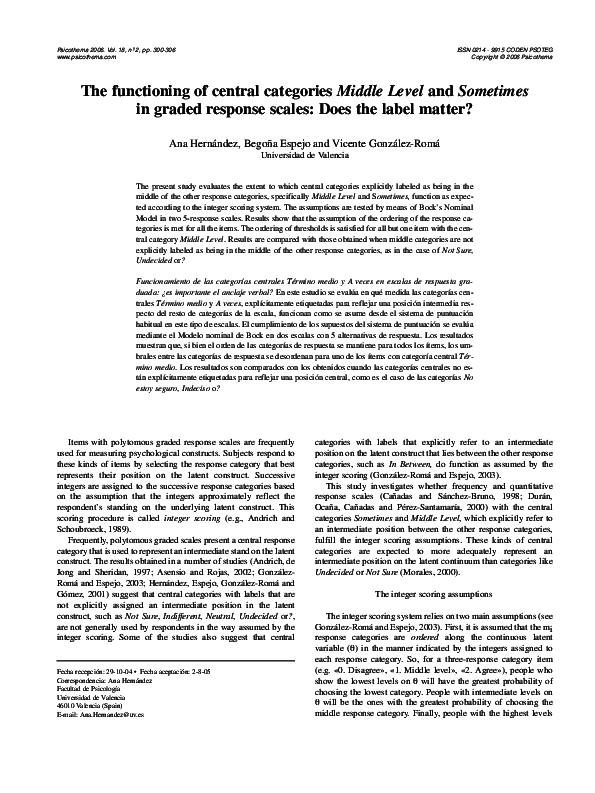 (PDF) The functioning of central categories Middle Level and Sometimes ...