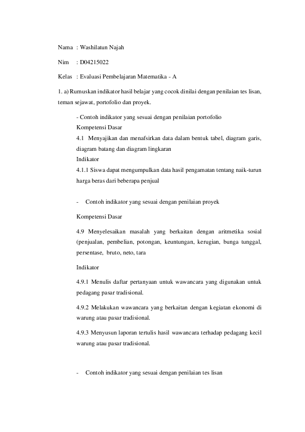 Doc Washilatun Najah Docx Washilatun Najah Academia Edu