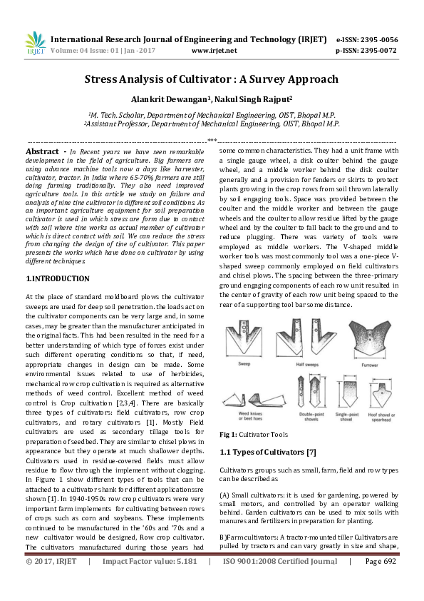 Types of cultivator pdf picture