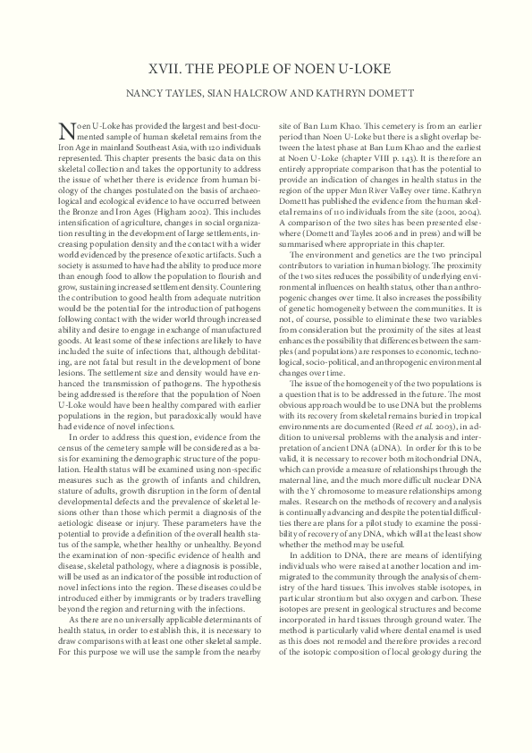 The People of Noen U-Loke