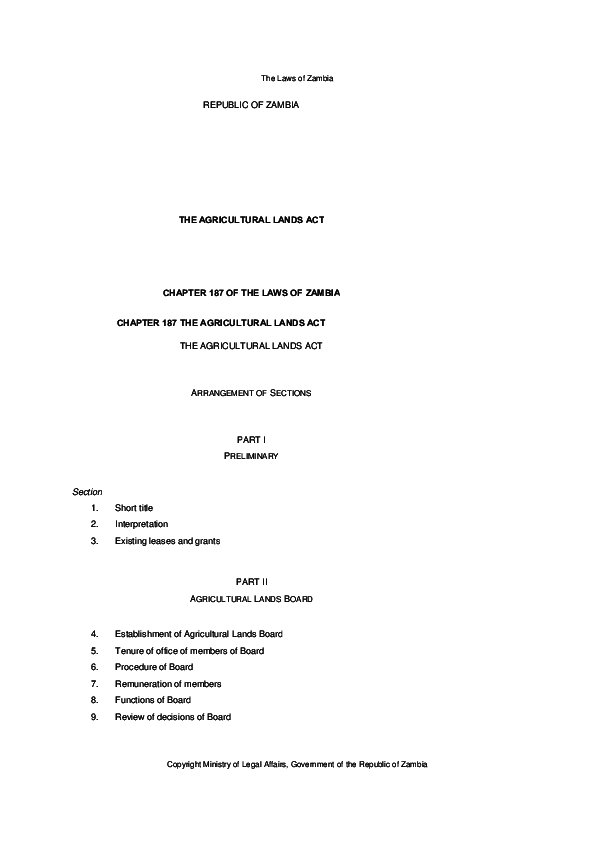 (PDF) The Laws of Zambia Osward Mtonga Academia.edu