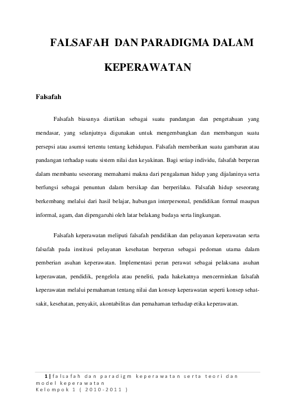 (DOC) 54670182MakalahFalsafahDanParadigmaDalam