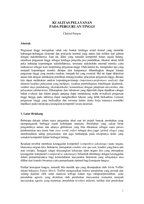 cara efektif meningkatkan kualitas proses akademik di perguruan tinggi