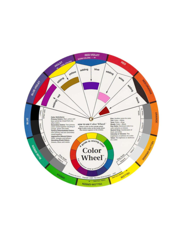 (DOC) Color wheel