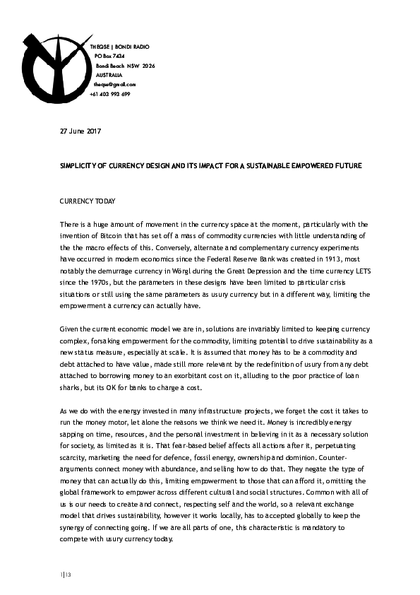 (PDF) SIMPLICITY OF CURRENCY DESIGN AND ITS IMPACT FOR A SUSTAINABLE ...