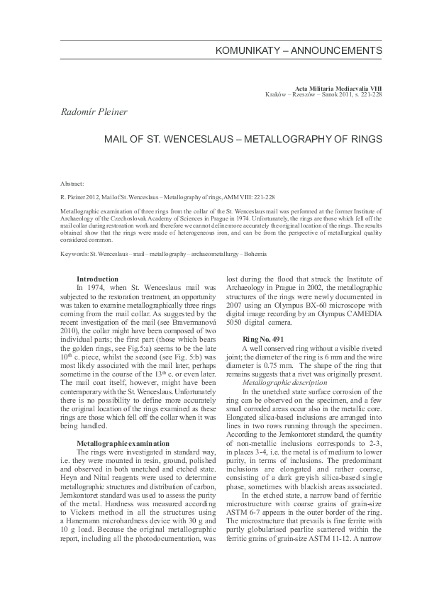 Metallography process picture